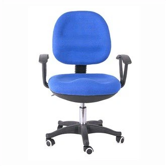 Офис стол от плат с регулируема височина